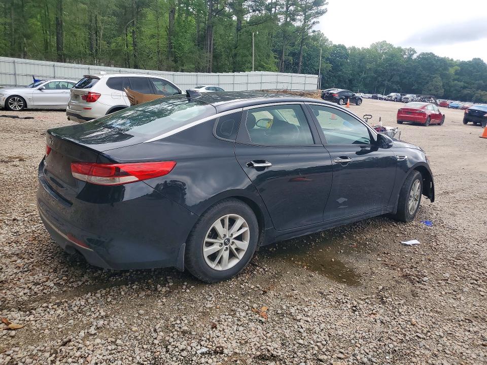 2016 Kia Optima VIN 5XXGT4L39GG066493 COPART salvage auction — FRONT END, Nc - Salvage Certificate Of Title, sold $475 on 2026-07-31 (photo 3)
