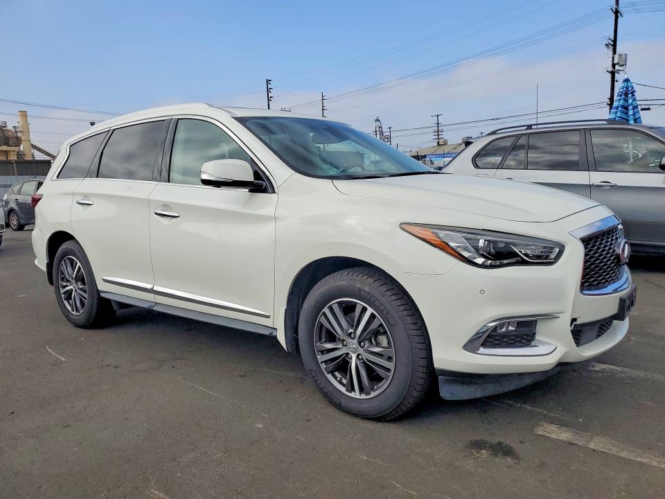 2019 Infiniti VIN 5N1DL0MN4KC531732 COPART salvage auction — SIDE, Ca - Salvage Certificate, sold $7,200 on 2026-07-29 (photo 4)