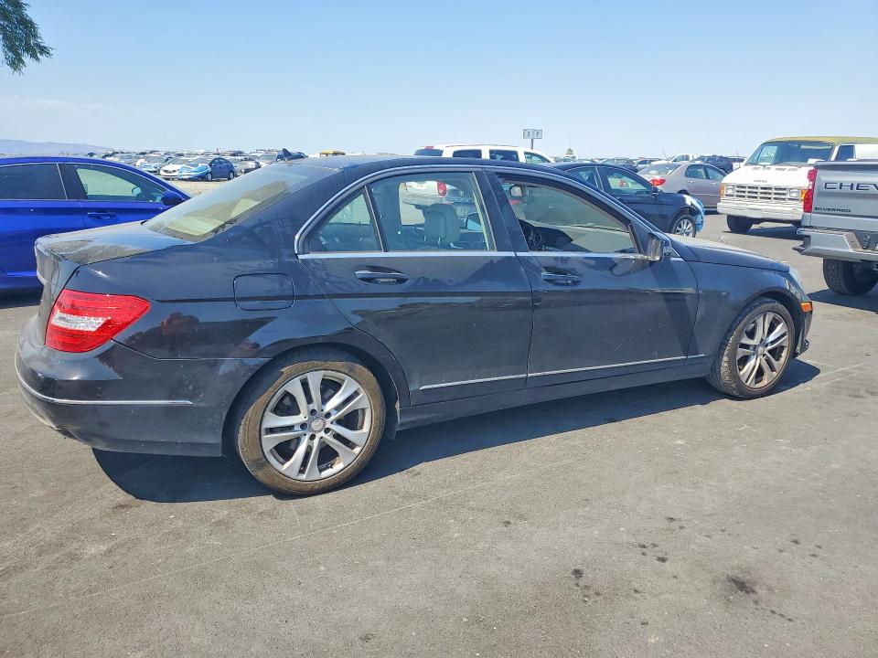 2014 Mercedes-benz VIN WDDGF4HB4EG158968 COPART salvage auction — SIDE, Ca - Salvage Certificate, sold $1,750 on 2026-07-15 (photo 3)