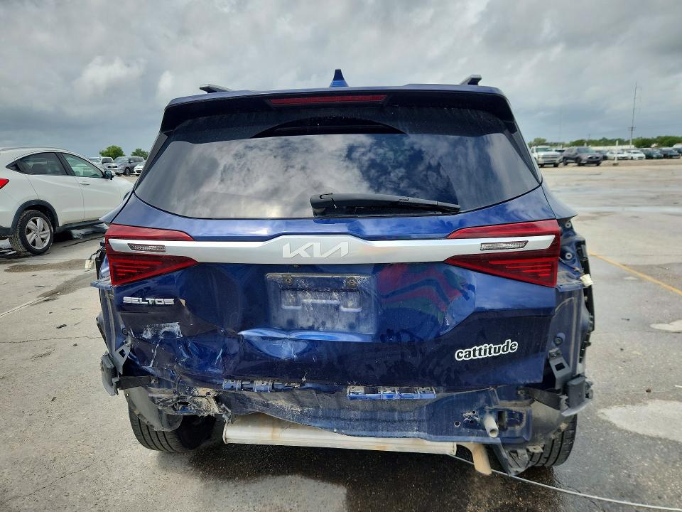 2022 Kia VIN KNDERCAA4N7311126 COPART salvage auction — REAR END, La - Cert Of Title-Salvage, sold $4,300 on 2026-07-29 (photo 6)