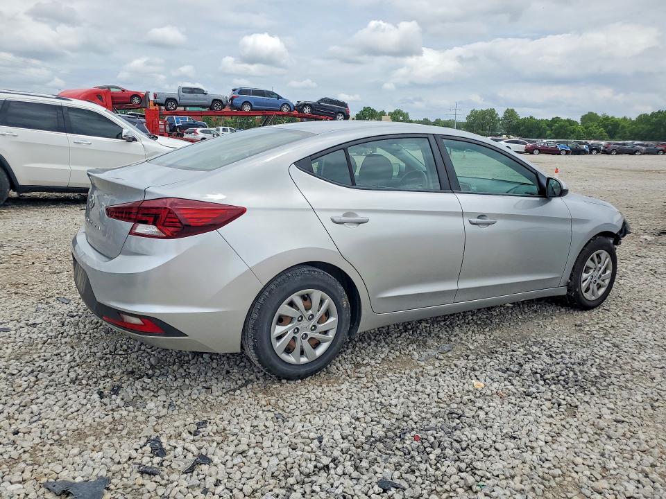 2020 Hyundai Elantra VIN KMHD74LF0LU002103 COPART salvage auction — FRONT END, Oh - Cert Of Title-Salvage, sold $1,900 on 2026-07-31 (photo 3)