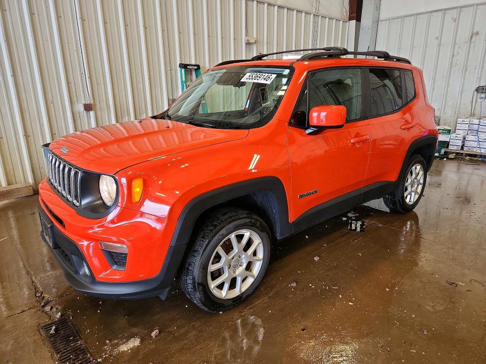 2019 Jeep VIN ZACNJBBB6KPJ84089 COPART salvage auction — HAIL, Wi - Certificate Of Title, sold $6,300 on 2026-07-06 (photo 1)