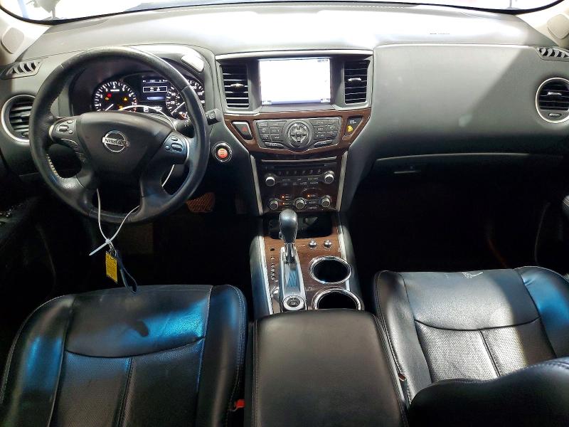 2015 Nissan Pathfinder VIN 5N1AR2MM5FC667068 COPART salvage auction — FRONT END, Md - Cert Of Salvage > 75% Damage, sold $950 on 2026-07-10 (photo 8)
