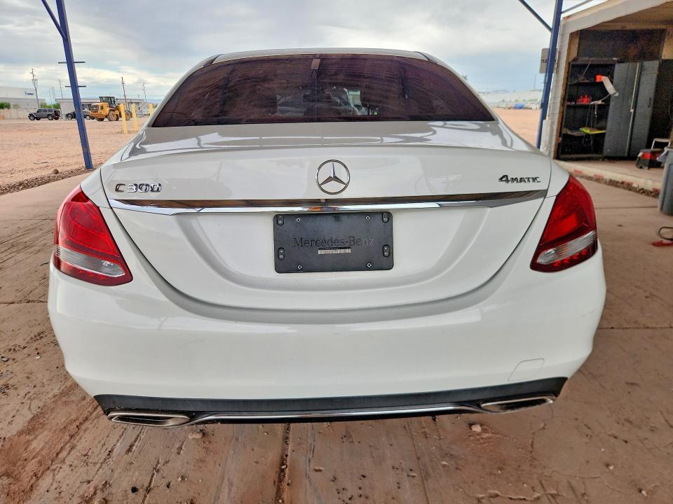 2017 Mercedes-benz C-klasse VIN 55SWF4KB8HU230461 COPART salvage auction — FRONT END, Az - Cert Of Title - Salvage, sold $2,650 on 2026-08-25 (photo 6)