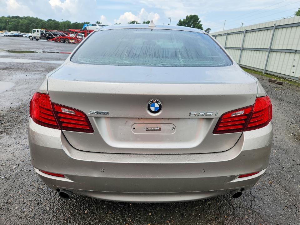 2014 BMW 5 series VIN WBA5B3C54ED536620 COPART salvage auction — SIDE, LA - CERTIFICATE OF TITLE, sold $2,750 on 2026-07-02 (photo 6)