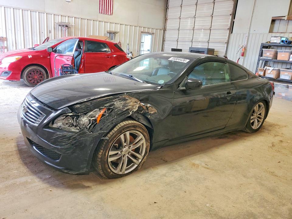 2009 Infiniti G37 VIN JNKCV64E09M606880 COPART salvage auction — FRONT END, Tx - Salvage Vehicle Title, sold $1,550 on 2026-07-31 (photo 1)