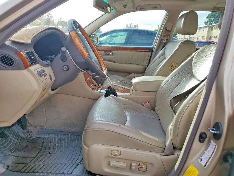 2004 Lexus Ls 430 VIN JTHBN36F640142591 COPART salvage auction — FRONT END, Fl - Certificate Of Title, sold $2,300 on 2026-07-31 (photo 7)