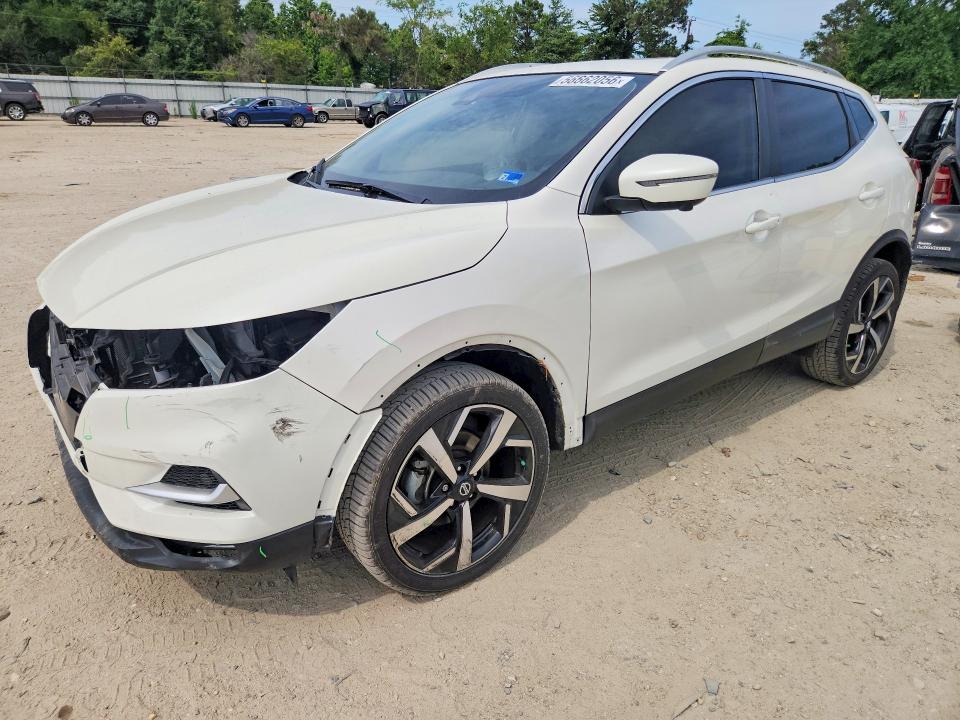 2021 Nissan Rogue VIN JN1BJ1CW1MW450208 COPART salvage auction — FRONT END, Va - Cert Of Title - Salvage, sold $5,600 on 2026-07-28 (photo 1)