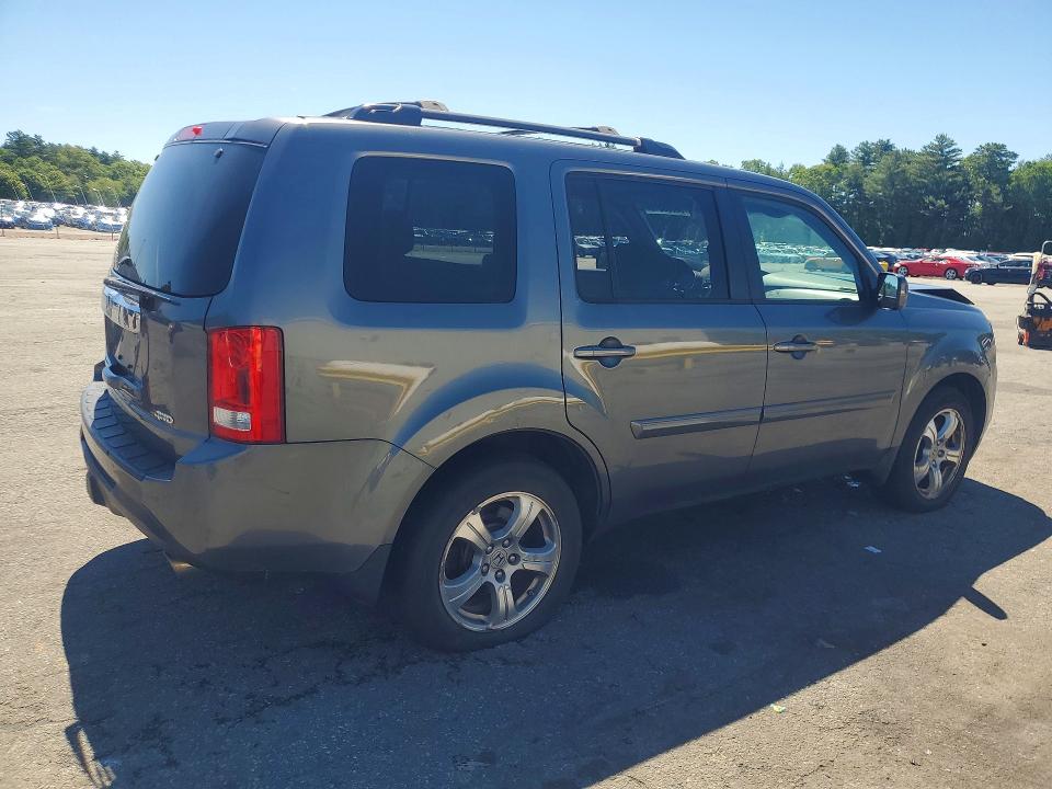 2012 Honda Pilot VIN 5FNYF4H40CB084889 COPART salvage auction — FRONT END, Ri - Salvage Certificate Of Title, sold $325 on 2026-07-28 (photo 3)