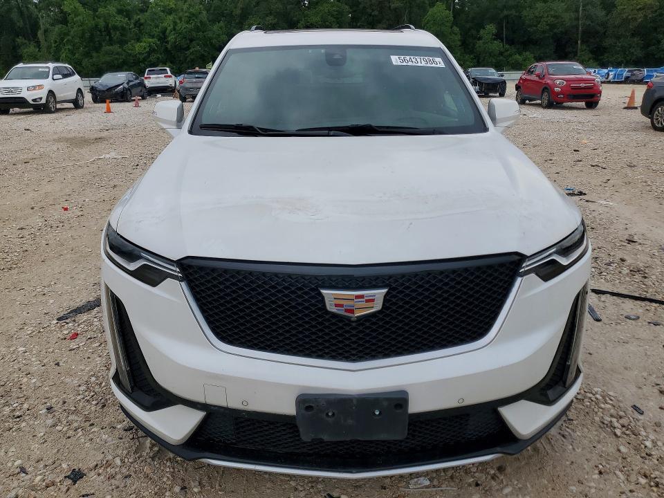 2021 Cadillac Xt6 VIN 1GYKPGRS4MZ232968 COPART salvage auction — VANDALISM, TX - CERT OF TITLE-REBLT SLVG FLOOD, sold $8,700 on 2026-07-28 (photo 5)
