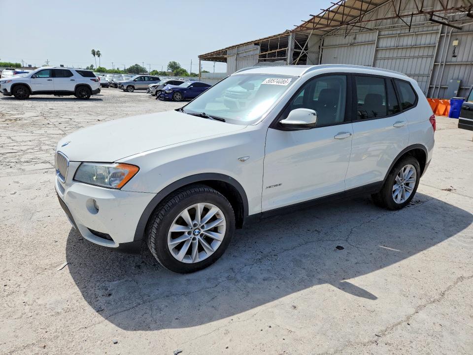 2014 BMW X3 VIN 5UXWX9C5XE0D18198 COPART salvage auction — MECHANICAL, Tx - Certificate Of Title, sold $1,100 on 2026-07-07 (photo 1)