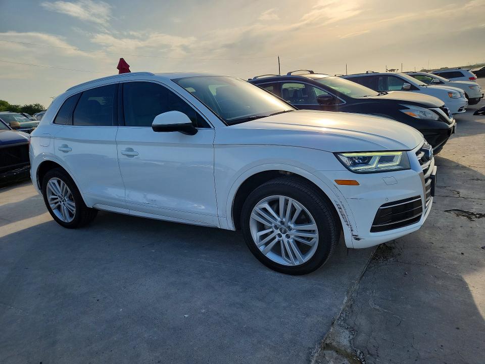 2018 Audi VIN WA1BNAFY7J2131696 COPART salvage auction — FRONT END, Tx - Salvage Vehicle Title, sold $11,500 on 2026-07-02 (photo 4)
