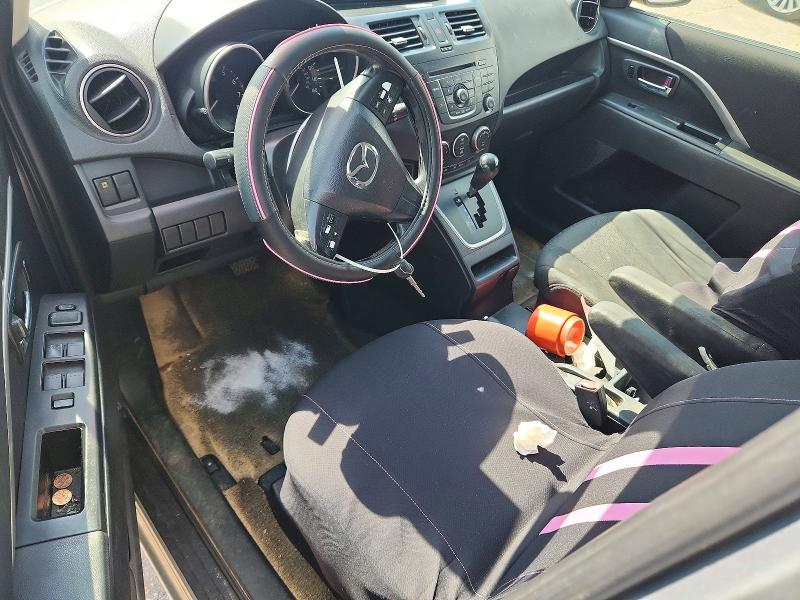 2012 Mazda 5 VIN JM1CW2BL6C0131579 COPART salvage auction — FRONT END, Al - Cert Of Title-Flood Salvage, sold $225 on 2026-07-13 (photo 8)