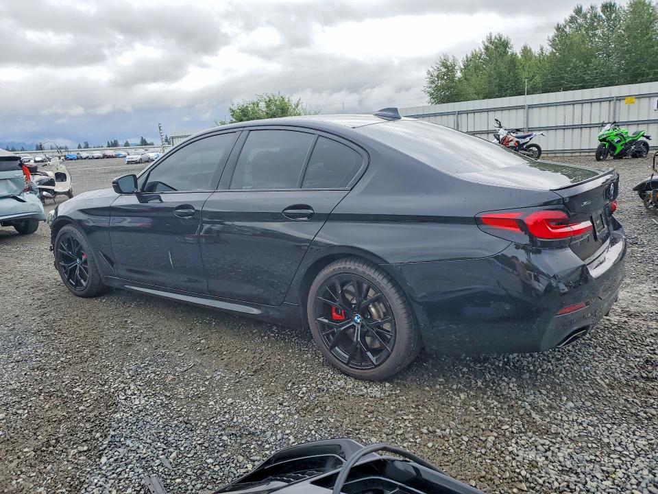 2023 BMW 5er VIN WBA73BJ05PCN05909 COPART salvage auction — FRONT END, Wa - Bill Of Sale, sold $33,500 on 2026-07-06 (photo 2)