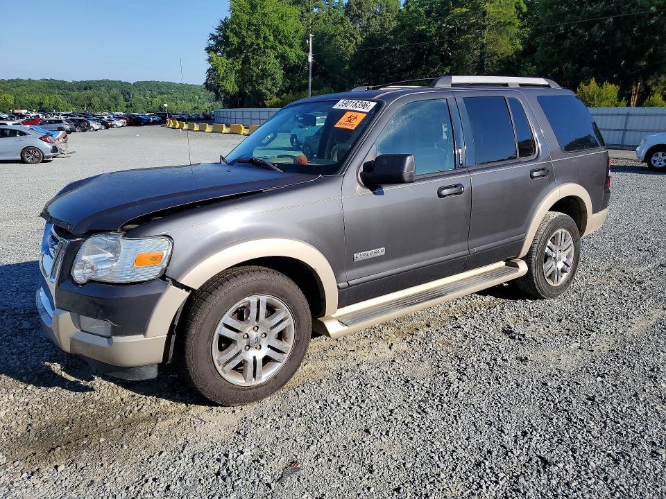 2007 Ford Explorer VIN 1FMEU74E27UA63074 COPART salvage auction — FRONT END, Nc - Salvage Certificate Of Title, sold $400 on 2026-08-29 (photo 1)
