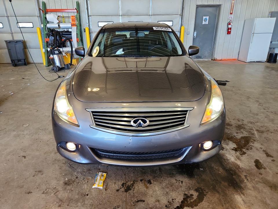 2013 Infiniti G VIN JN1CV6AR7DM357160 COPART salvage auction — UNDERCARRIAGE, MO - SALVAGE CERTIFICATE OF TITLE, sold $350 on 2026-07-28 (photo 5)