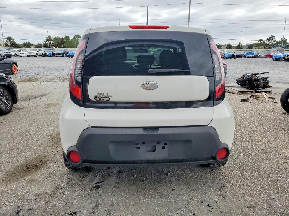 2014 Kia Soul VIN KNDJP3A53E7017806 COPART salvage auction — FRONT END, Fl - Cert Of Title Slvg Rebuildable, sold $750 on 2026-07-24 (photo 6)
