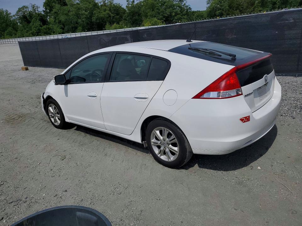2010 Honda Insight VIN JHMZE2H72AS017277 COPART salvage auction — FRONT END, Sc - Cert Of Title-Salvage, sold $300 on 2026-07-13 (photo 2)