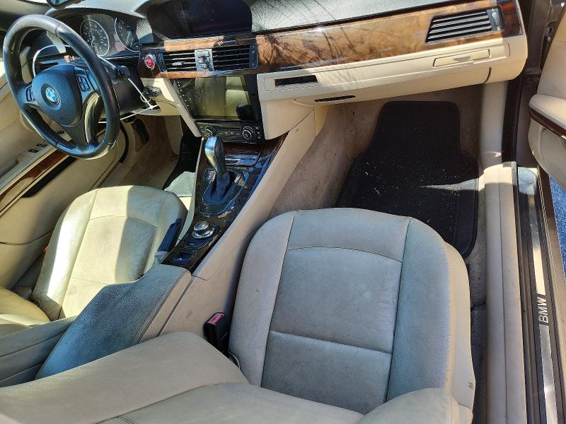 2007 BMW 3 series VIN WBAWR33587PX79557 COPART salvage auction — FRONT END, Ny - Mv-907A Salvage Certificate, sold $80 on 2026-07-22 (photo 8)
