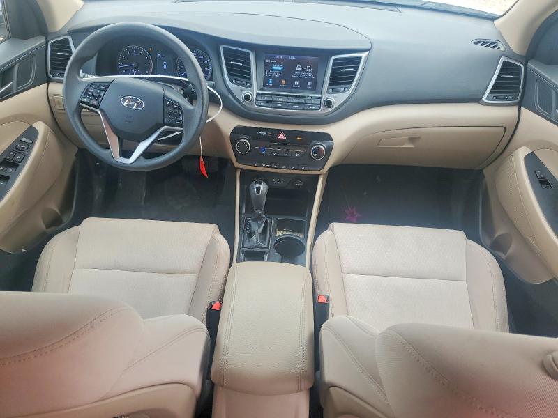 2018 Hyundai Tucson VIN KM8J33A40JU644022 COPART salvage auction — FRONT END, OK - CERT OF TITLE-SALVAGE, sold $3,000 on 2026-07-30 (photo 8)