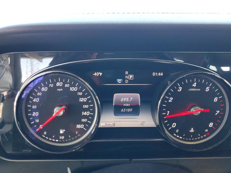 2017 Mercedes-benz E-class VIN WDDZF4JBXHA090637 COPART salvage auction — FRONT END, CA - SALVAGE CERTIFICATE, sold $6,600 on 2026-07-16 (photo 9)