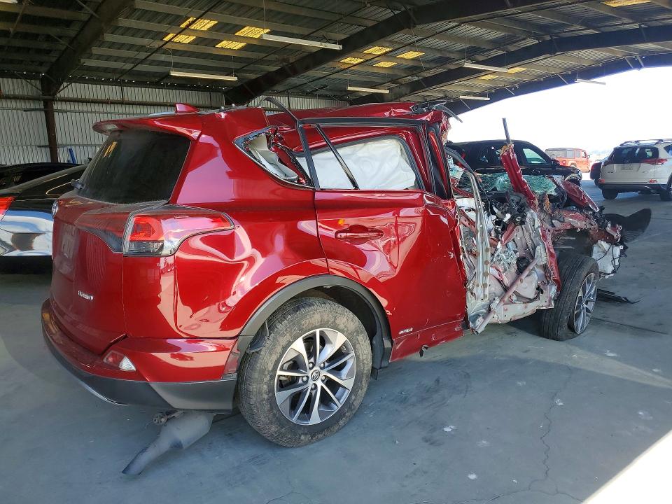 2018 Toyota Rav4 hybrid VIN JTMRJREVXJD220768 COPART salvage auction — ALL OVER, CA - SALVAGE CERTIFICATE, sold $850 on 2026-07-13 (photo 3)