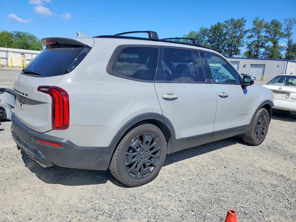 2022 Kia Telluride VIN 5XYP5DHC7NG243201 COPART salvage auction — FRONT END, Wa - Bill Of Sale, sold $7,700 on 2026-07-27 (photo 3)