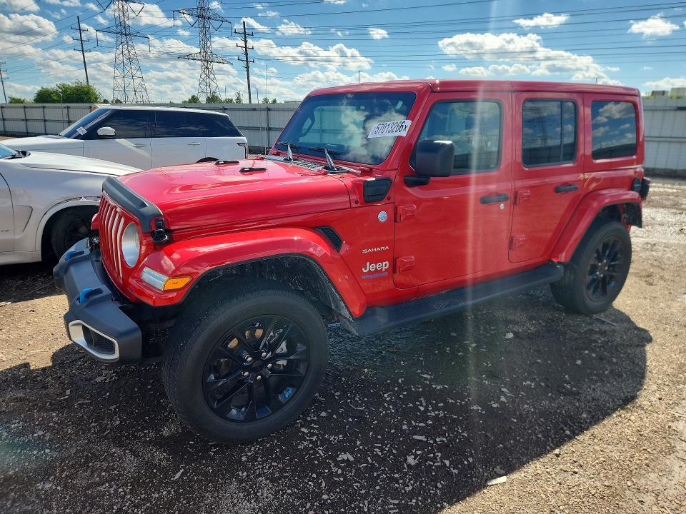 2022 Jeep Wrangler / VIN 1C4JJXP61NW108281 — COPART salvage auction photo