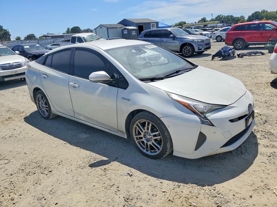 2017 Toyota Prius VIN JTDKBRFUXH3049900 COPART salvage auction — SIDE, Ca - Salvage Certificate, sold $2,650 on 2026-07-14 (photo 4)