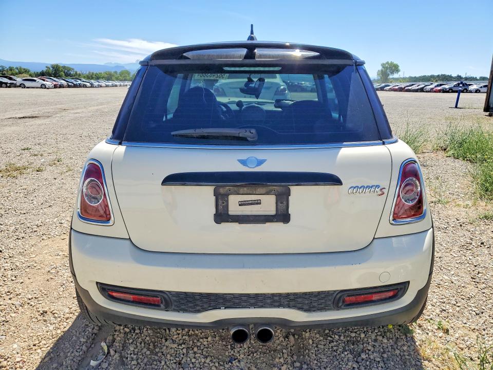 2012 Mini Cooper VIN WMWSV3C55CTY18875 COPART salvage auction — FRONT END, Ca - Salvage Certificate, sold $325 on 2026-08-07 (photo 6)