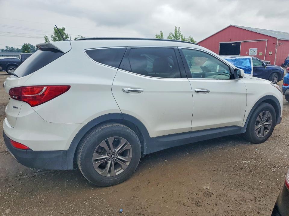 2015 Hyundai Santa fe VIN 5XYZT3LB3FG233192 COPART salvage auction — REAR END, On - Permit No Brand - Unfit, sold $1,700 on 2026-07-23 (photo 3)