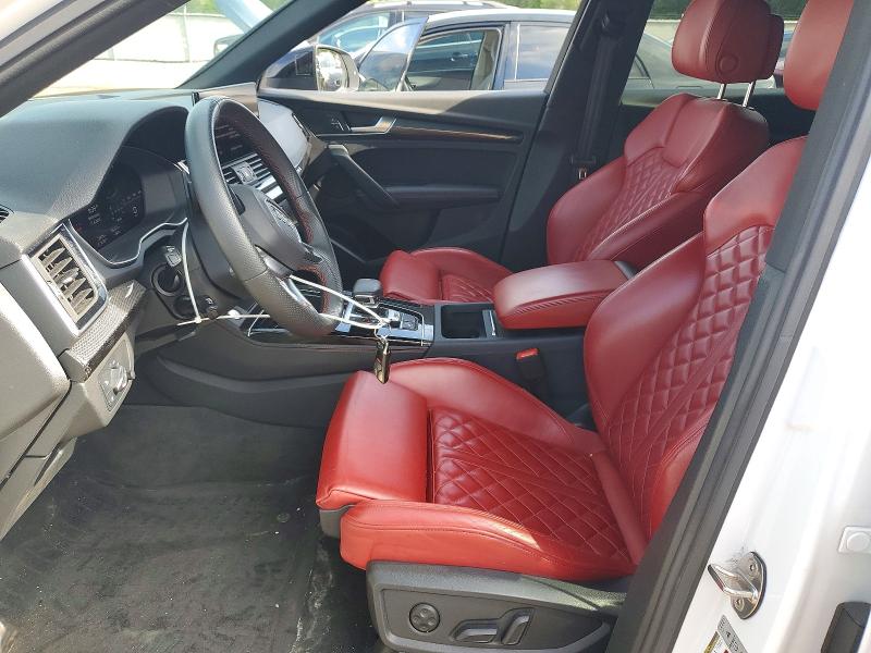 2024 Audi Sq5 VIN WA1A4AFYXR2114224 COPART salvage auction — FRONT END, On - Permit Salvage, sold $11,600 on 2026-07-07 (photo 7)