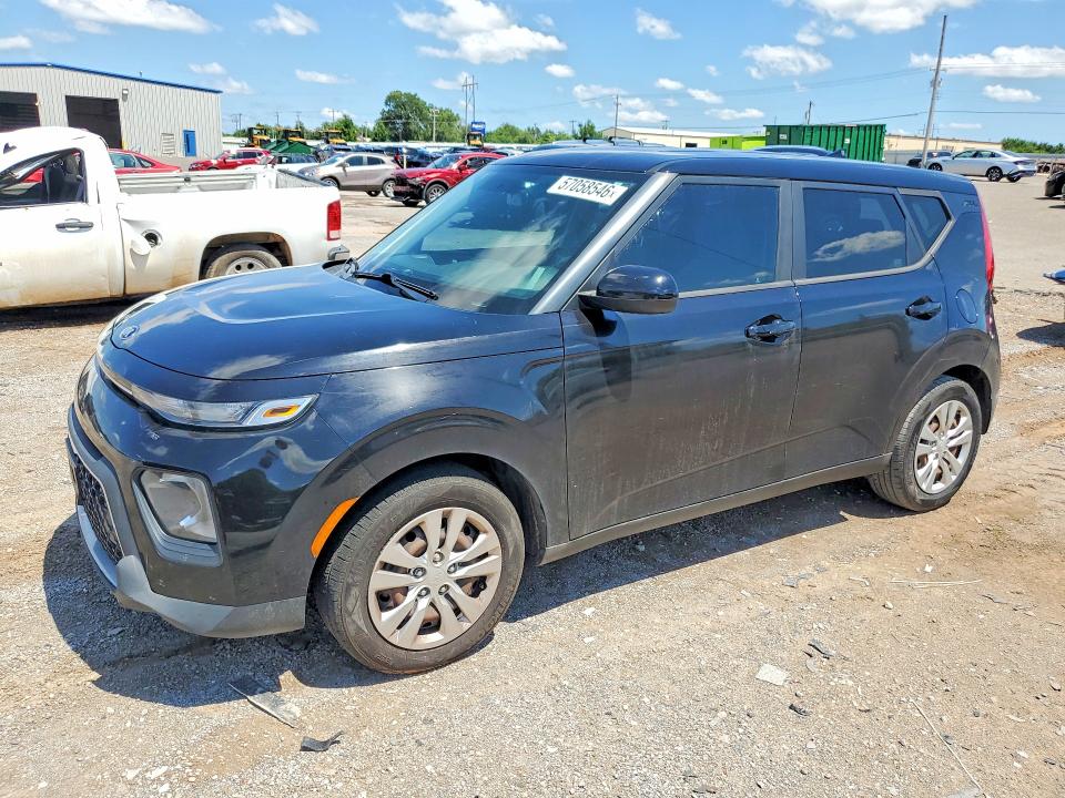 2020 Kia VIN KNDJ23AU7L7120942 COPART salvage auction — HAIL, Ok - Cert Of Title-Salvage, sold $550 on 2026-07-21 (photo 1)