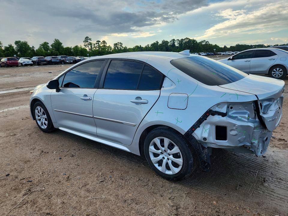 2024 Toyota Corolla VIN 5YFB4MDE4RP183884 COPART salvage auction — REAR END, TX - SALVAGE VEHICLE TITLE (P), sold $625 on 2026-07-28 (photo 2)
