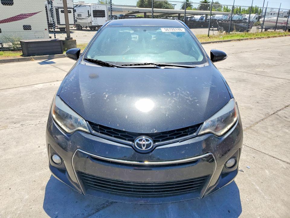 2015 Toyota Corolla VIN 5YFBURHE7FP291662 COPART salvage auction — REAR END, CA - SALVAGE CERTIFICATE, sold $2,050 on 2026-07-20 (photo 5)