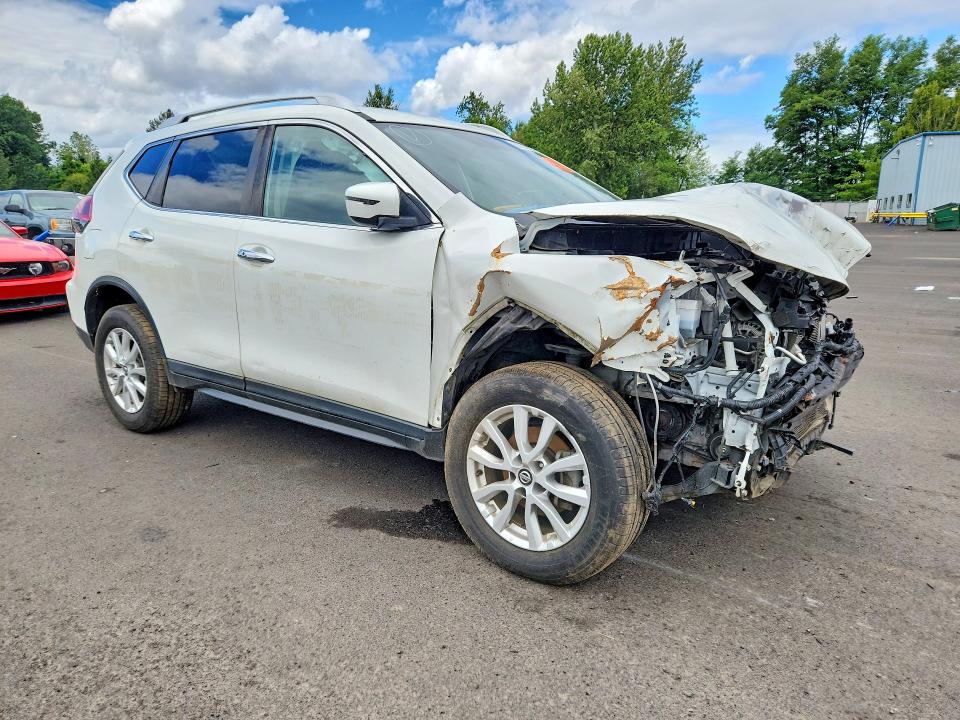 2017 Nissan Rogue VIN KNMAT2MTXHP548294 COPART salvage auction — FRONT END, Or - Salvage Title Certificate, sold $550 on 2026-07-27 (photo 4)