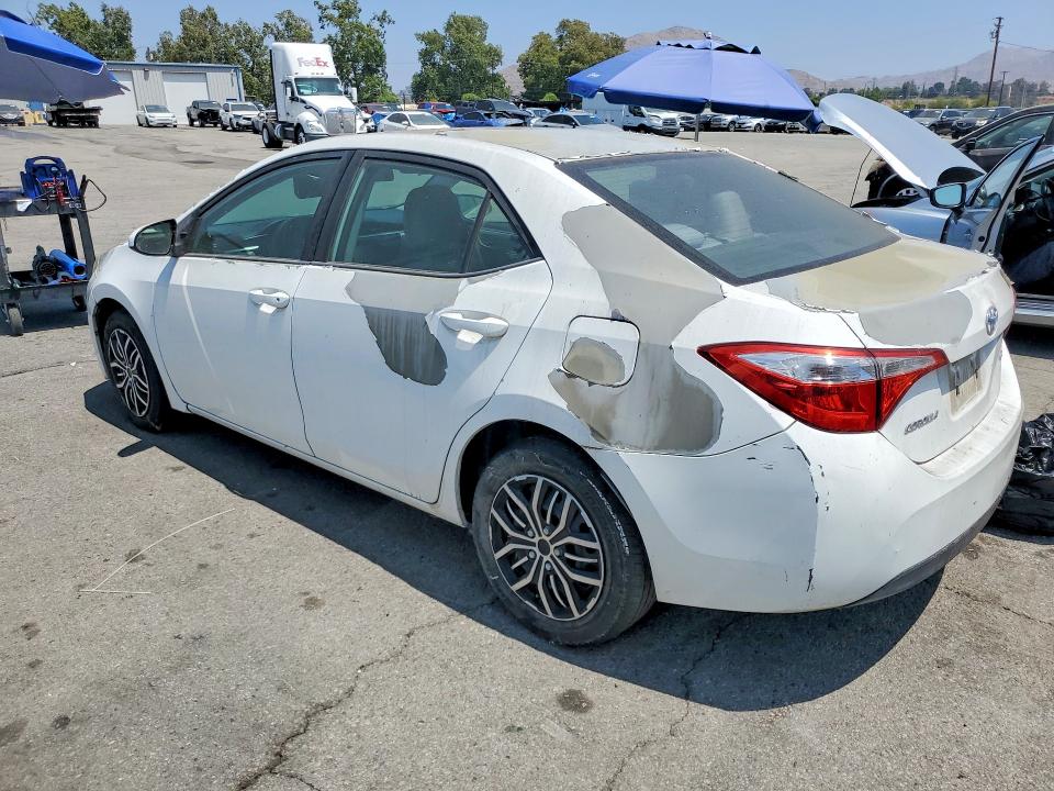 2014 Toyota Corolla VIN 5YFBURHE2EP159374 COPART salvage auction — MINOR DENT/SCRATCHES, Ca - Dis/Dlr/Exp Only Clean Title, sold $2,550 on 2026-07-16 (photo 2)