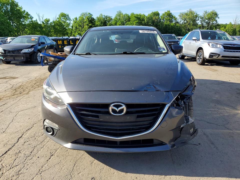 2015 Mazda 3 VIN JM1BM1M31F1259378 COPART salvage auction — FRONT END, Nj - Cert Of Title-Salvage, sold $1,850 on 2026-07-09 (photo 5)