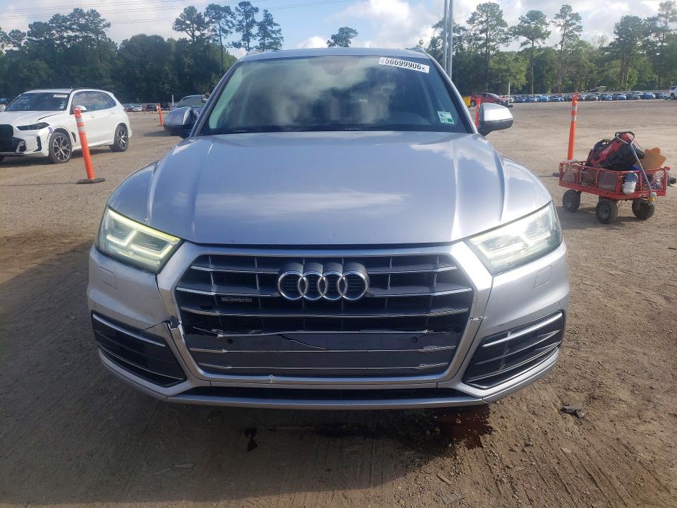 2018 Audi Q5 VIN WA1BNAFY5J2198877 COPART salvage auction — FRONT END, La - Cert Of Title-Salvage, sold $9,400 on 2026-07-31 (photo 5)