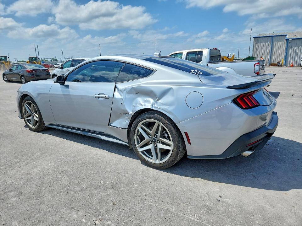 2024 Ford Mustang VIN 1FA6P8TH3R5126140 COPART salvage auction — SIDE, Ok - Cert Of Title-Salvage, sold $12,500 on 2026-07-31 (photo 2)