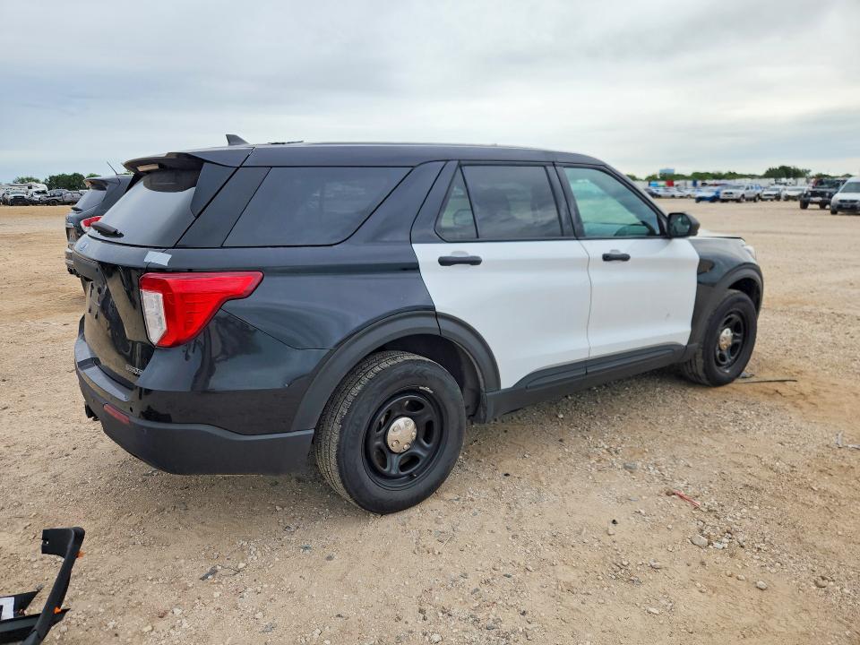 2024 Ford Explorer VIN 1FM5K8AB0RGA71522 COPART salvage auction — FRONT END, Tx - Salvage Vehicle Title, sold $3,950 on 2026-07-09 (photo 3)
