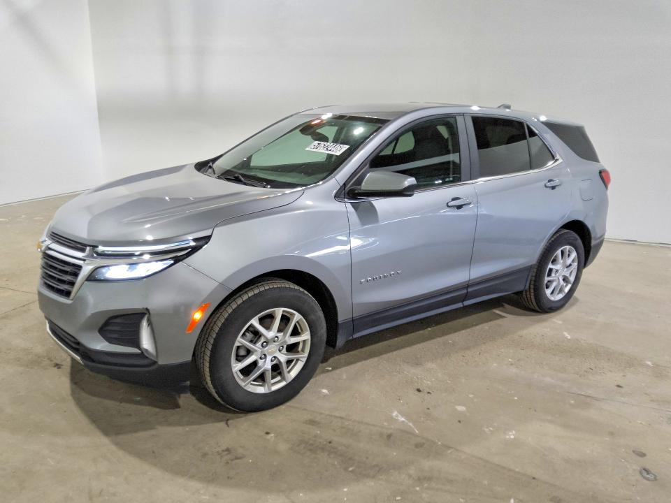 2024 Chevrolet Equinox VIN 3GNAXTEG4RL257628 COPART salvage auction — MECHANICAL, MI - CERTIFICATE OF TITLE, sold $4,600 on 2026-07-09 (photo 1)