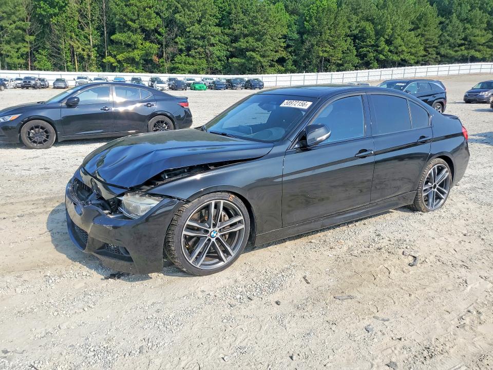 2015 BMW 3er VIN WBA3A9G54FNT09561 COPART salvage auction — FRONT END, Ga - Cert Of Title-Rebuilt Salvage, sold $3,700 on 2026-07-29 (photo 1)