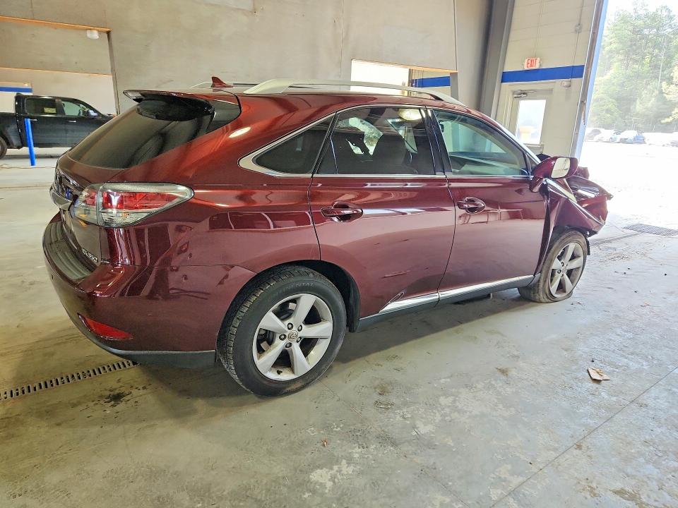 2013 Lexus Rx VIN 2T2BK1BAXDC157668 COPART salvage auction — FRONT END, VA - CERT OF TITLE - SALVAGE, sold $2,750 on 2026-07-02 (photo 3)