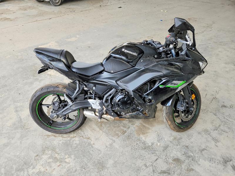 2025 Kawasaki VIN ML5EXER11SDAG6572 COPART salvage auction — SIDE, Va - Cert Of Title - Salvage, sold $2,150 on 2026-07-22 (photo 1)