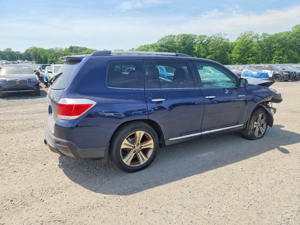 2011 Toyota Highlander VIN 5TDDK3EH6BS060277 COPART salvage auction — FRONT END, Ma - Cert Of Title-Reconstrctd Coll, sold $2,600 on 2026-07-08 (photo 3)