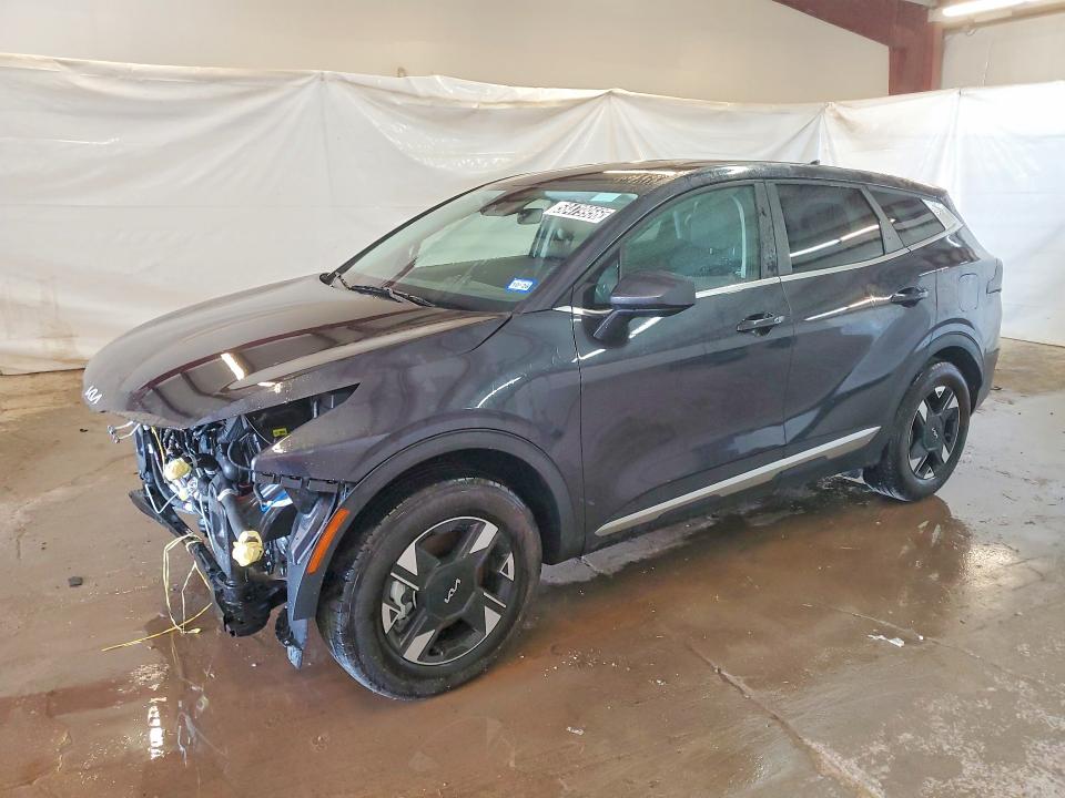 2026 Kia Sportage VIN 5XYK23DF5TG390725 COPART salvage auction — FRONT END, TX - CERTIFICATE OF TITLE, sold $9,200 on 2026-07-08 (photo 1)
