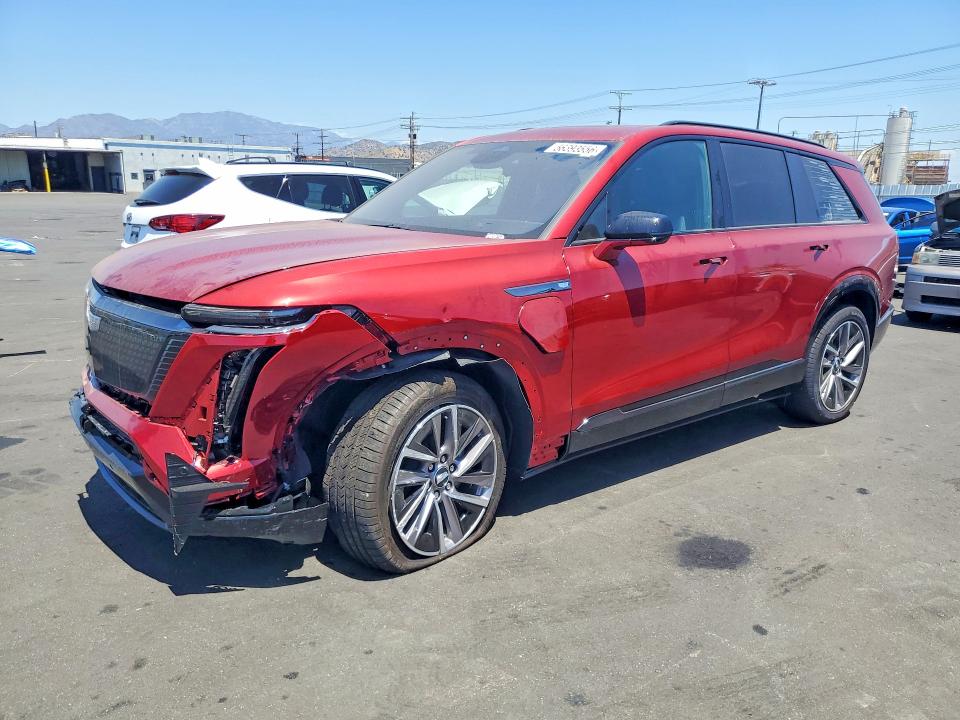 2026 Cadillac Xt4 VIN 1GYC3NMLXTZ707509 COPART salvage auction — FRONT END, Ca - Salvage Certificate, sold $25,250 on 2026-07-20 (photo 1)
