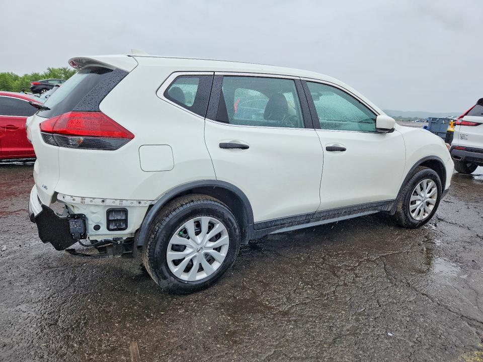 2018 Nissan Rogue VIN KNMAT2MV6JP588296 COPART salvage auction — REAR END, Pa - Certificate Of Salvage, sold $1,700 on 2026-07-24 (photo 3)