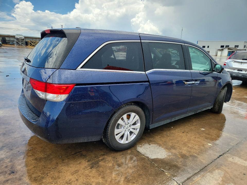 2016 Honda Odyssey VIN 5FNRL5H68GB044697 COPART salvage auction — SIDE, Tx - Salvage Vehicle Title, sold $3,650 on 2026-08-03 (photo 3)